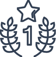 Achievement icon representing Trinergy's commitment to excellence and industry leadership.