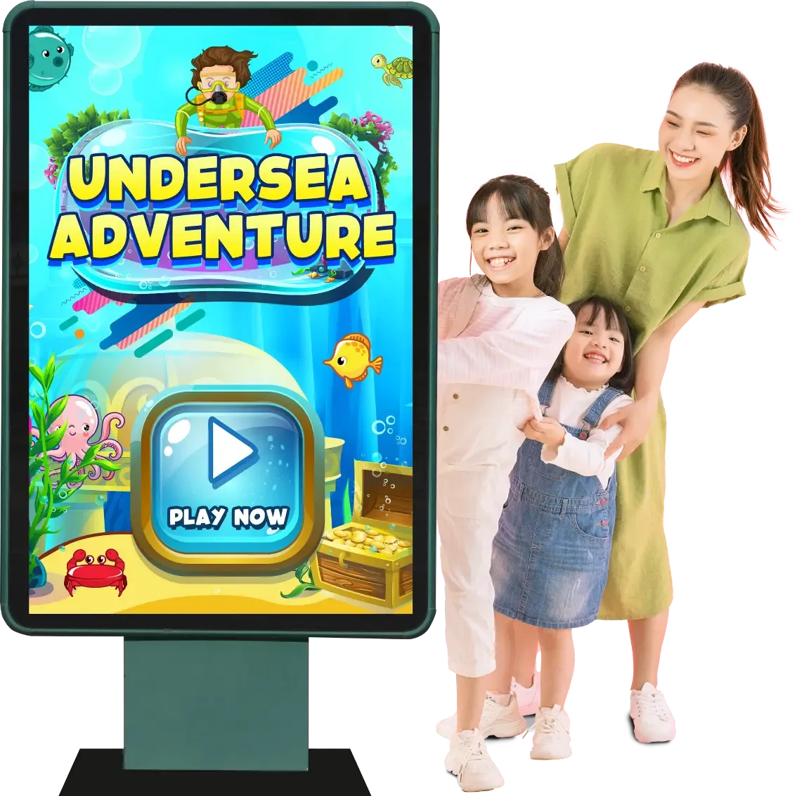 Interactive play screen by Trinergy for Golden Screen Cinemas