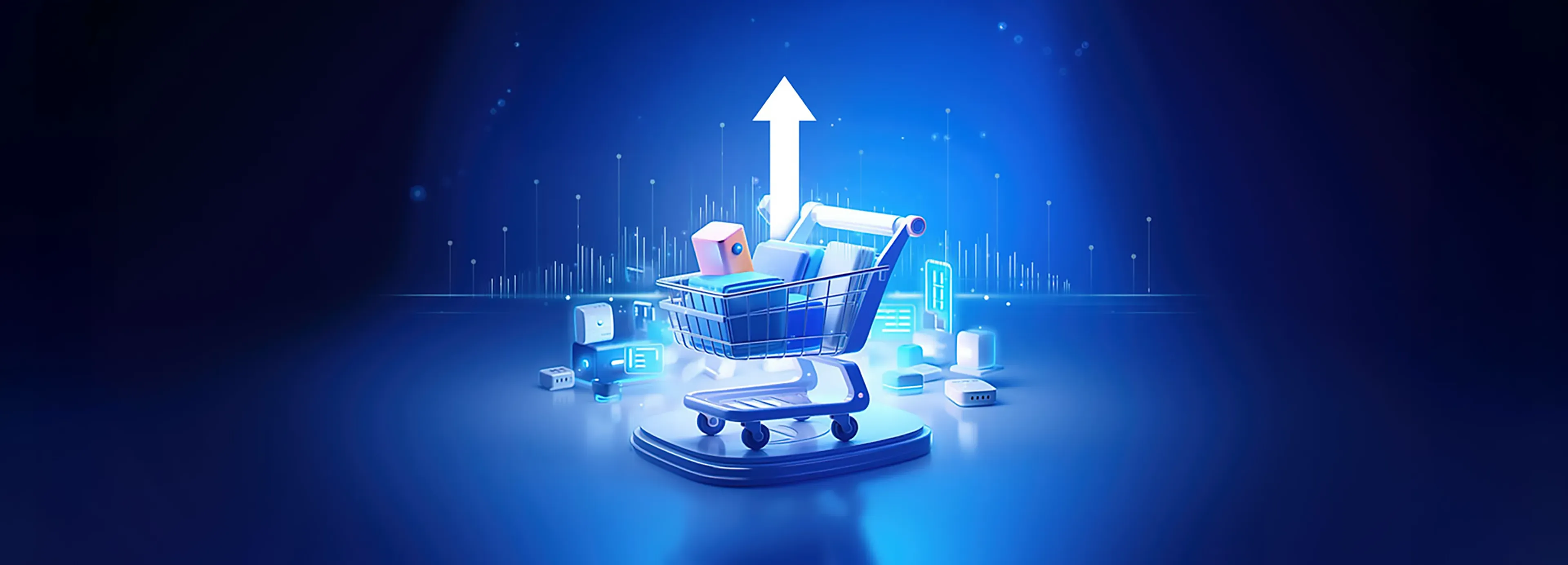 Key e-commerce features like user-friendly design, secure checkout, product management