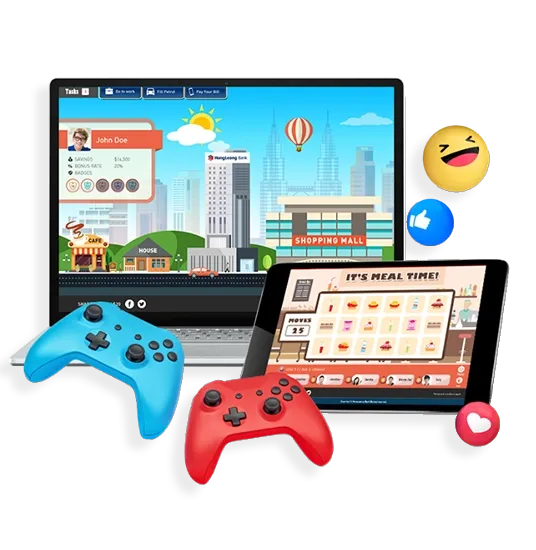 A gamified banking solution by Trinergy for Hong Leong Bank