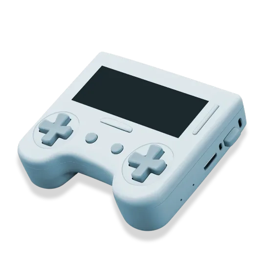 A gaming console controller representing Trinergy's UI/UX game design services