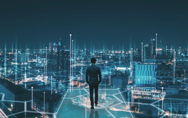 A visionary digital cityscape by Trinergy
