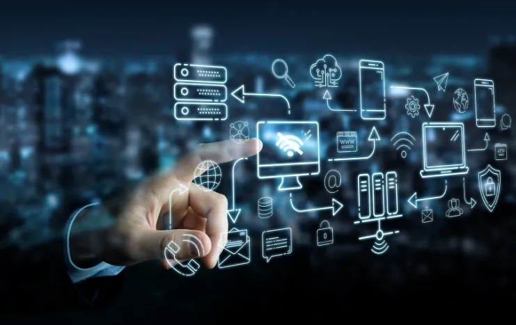 Trinergy illustrating IoT network solutions with a connected digital ecosystem