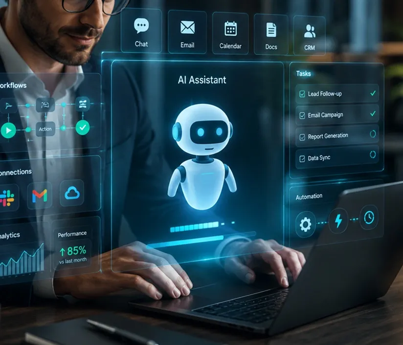 AI agents automate business workflows improve efficiency and support digital transformation