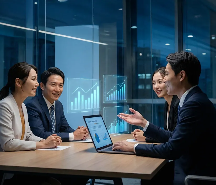 Digital transformation in customer experience with AI integration, secure web and mobile apps