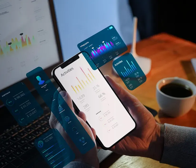 Overview of mobile app performance monitoring showing key metrics, tracking tools, analytics