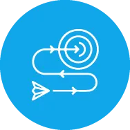 Network connectivity icon representing Trinergy's solutions for seamless and reliable connections.