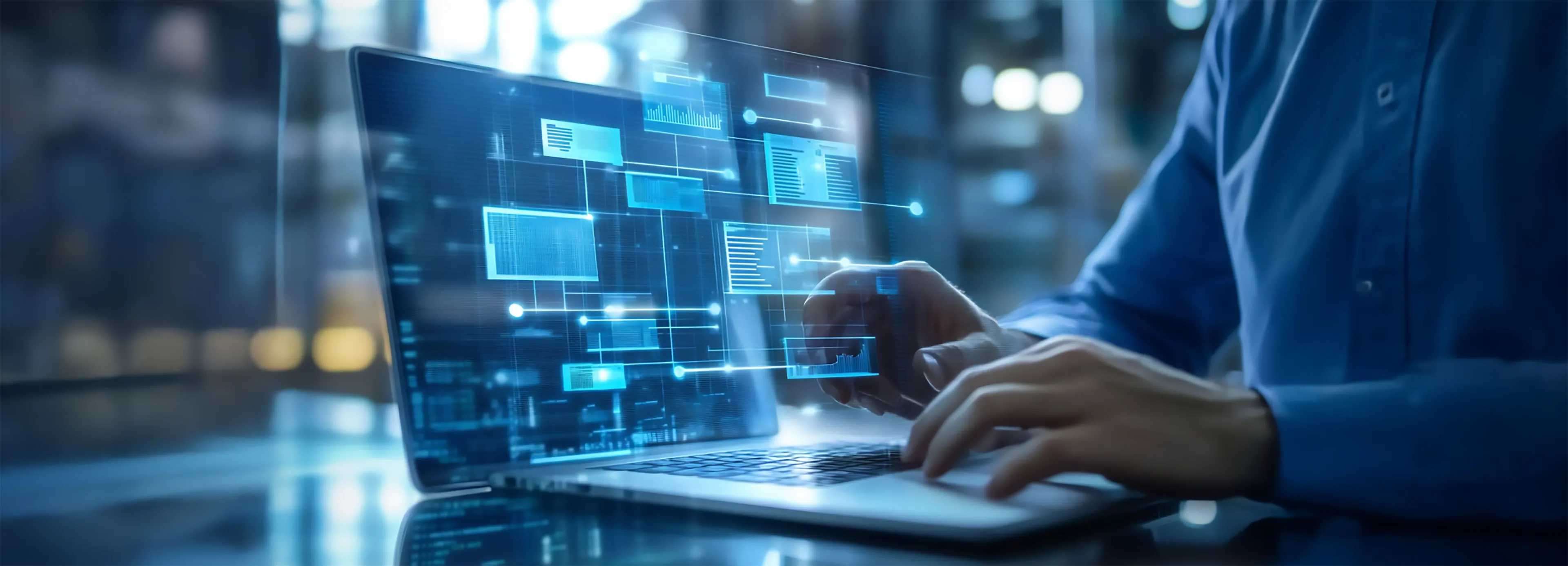 A hand pointing to a search bar, symbolizing Trinergy’s expertise in enhancing online business visibility through SEO strategies.