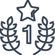 Achievement icon representing Trinergy's commitment to excellence and industry leadership.